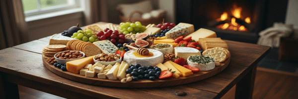 Delicious cheeseboard